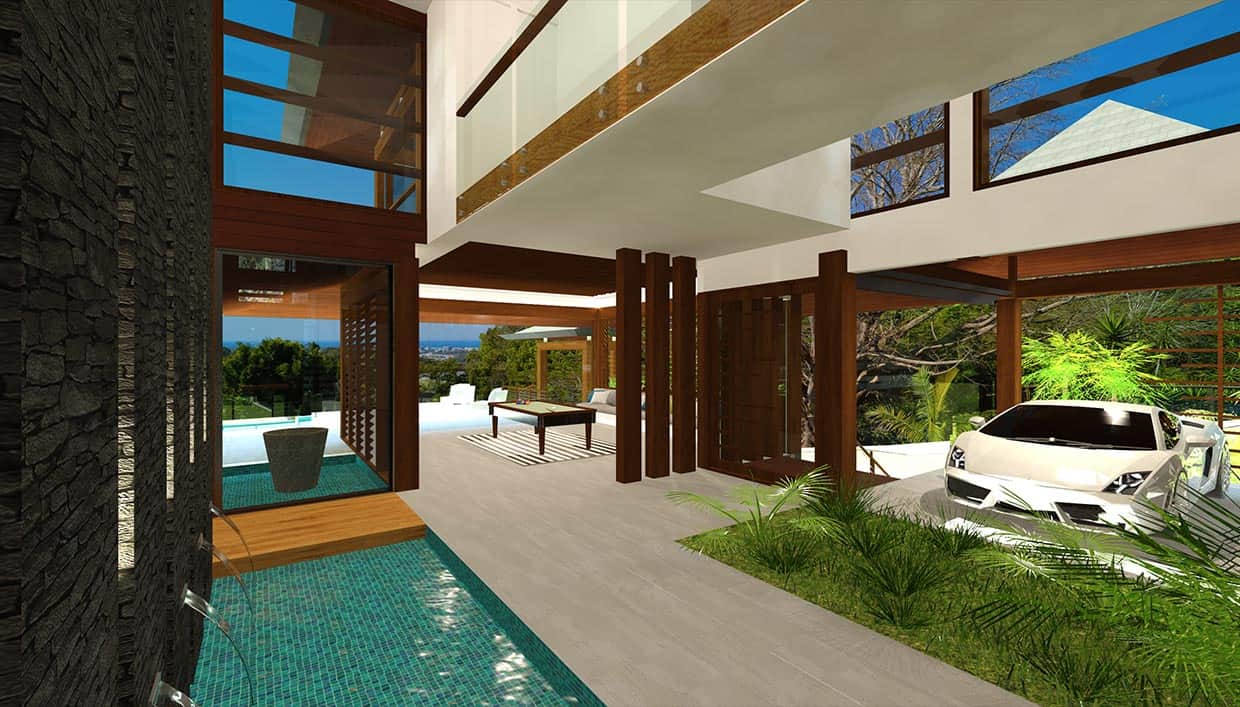  RESORT  HOUSE  Chris Clout Design 